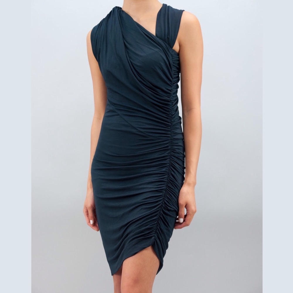 Laurie Solet Asym Shoulder Dress - NWT